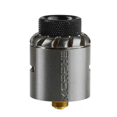 

TIGERTEK Morphe RDA Atomizer 24mm Electronic Cigarette Tank Rebuildable Dripping Atomizer Dual Post Build Deck Gold