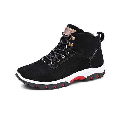 

Winter Shoes Men Plush Warm 2018 Winter Boots Men Anti skidding Men Boots