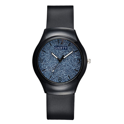 

GAIETY G465 Black Belt Wrist Watch