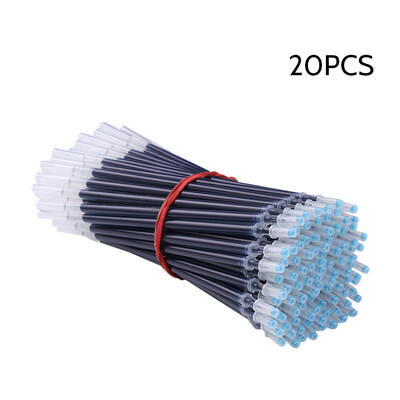 

100Pcs School Office Bullet 05mm Neutral Pen Refills Red Gel Pen Refill Replacement