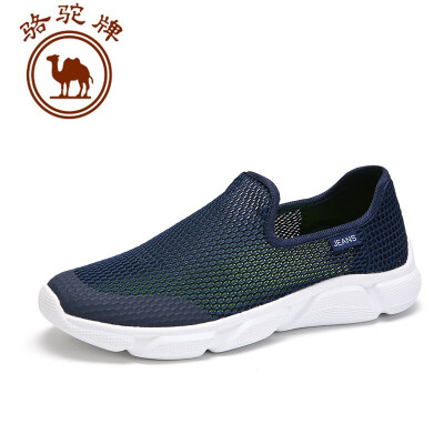 

Camel brand couple mens shoes fashion casual mesh breathable set foot W912330310 dark blue 41255 yards