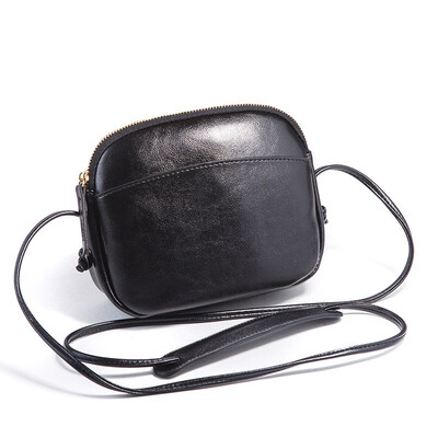 

2019 New Crossbody Bags For Women Simple Casual Mini Candy Color Shell Messenger Bag For Girls Flap PU Leather Shoulder Bags