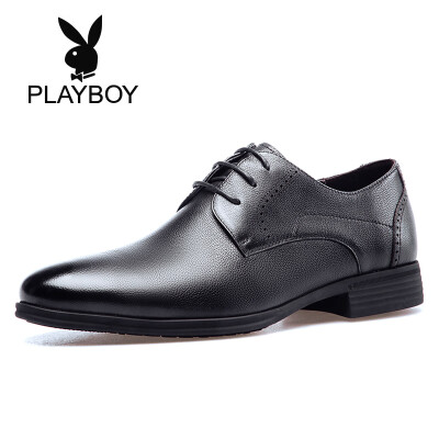 

Playboy PLAYBOY Mens England Brock Business Dress Shoes Men 9AW563145D Black 39