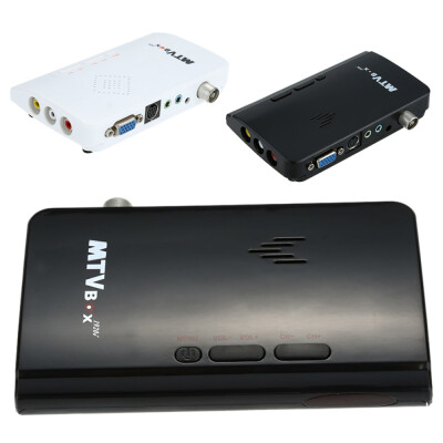 

Portable LCD TV Box Analog TV Tuner Box CRT monitor Digital Computer TV Program Receiver