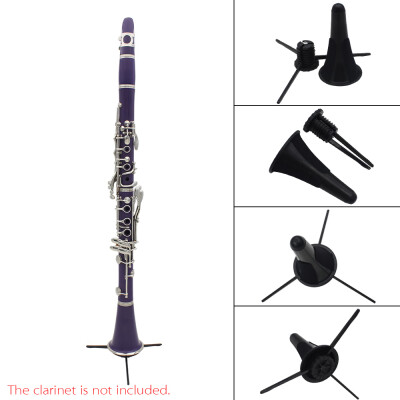 

New Portable ABS Clarinet Stand Folding Fits Inside Bell