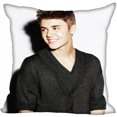 

Justin Bieber Hot Sale Pillow Case High Quality New Years Pillowcase Decorative Pillow Cover For Wedding Decorative Christmas