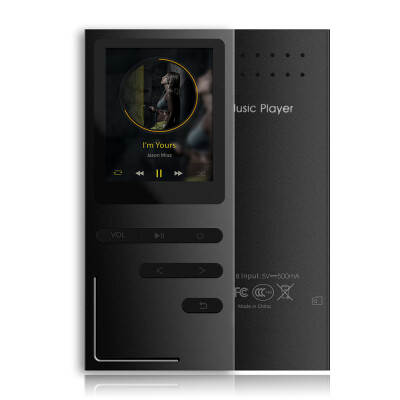 

C18 8GB MP3 Player HiFi Metal Music Player Loseless APE FLAC Audio Player Built-in Speaker FM Radio Voice Recording w TF Card Slo