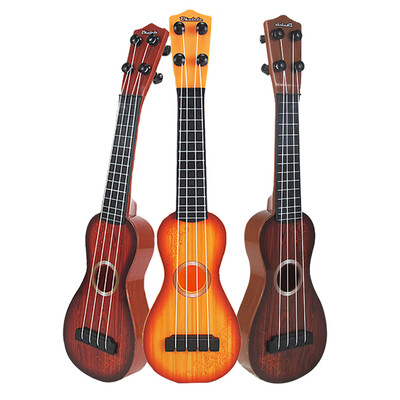 

AoZhiJia small guitar ukulele simulation mini can play toy musical instrument new year gift box new year gift children toy boy girl birthday gift