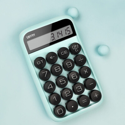 

XIAOMI LOFREE Jelly Bean Mechanical Handheld Calculator Multi-function Digital LCD Scientific Calculator