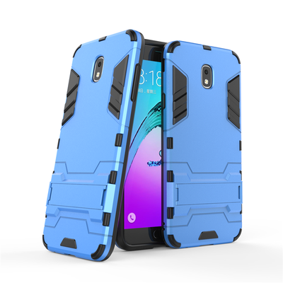 

Goowiiz Phone Case For Samsung Galaxy J3 2018 USJ7 2018 US Armor PCTPU Silicone Hard Bracket Double Protection