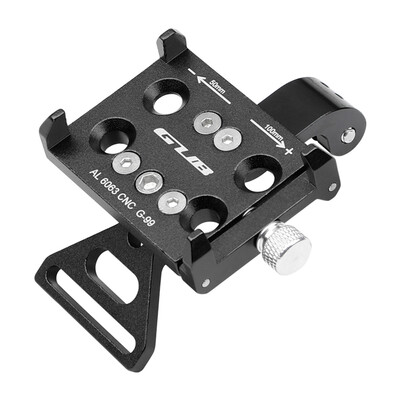 

GUB CNC Aluminum Bike Bicycle Universal Adjustable Cell Phone Holder Bike Stem Mount for 35-62" Phone GPS