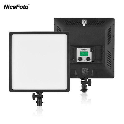 

NiceFoto SL-500A Ultra Slim Bi-Color LED Video Light Photography Fill Light 3200K-6500K CRI 95 Mobile APP Control for Video Recor