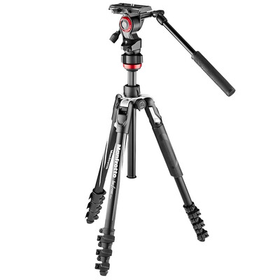 

Manfrotto MVKBFRL-LIVE Befree Live aluminum alloy lock tripod set including hydraulic camera head