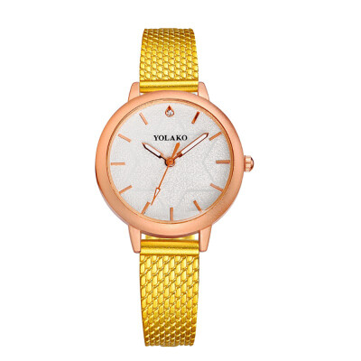 

Quartz Watch Women PU Leather Strap Wrist Watch Casual Female Clock