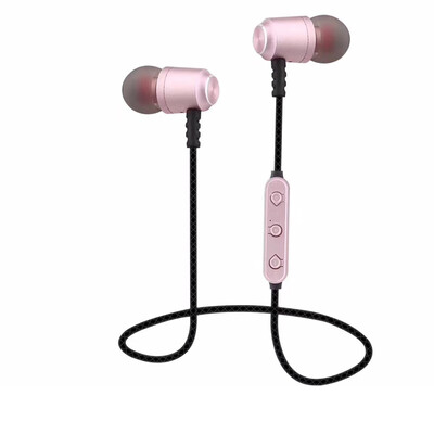 

New SQ-BT01 magnetic Bluetooth earphones earbuds in-ear stereo metal running sports headphones wholesale
