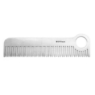 

EDC Gear Pocket Outdoor Survival Matte Minimalist Engraved Stainless Steel Tactical Comb