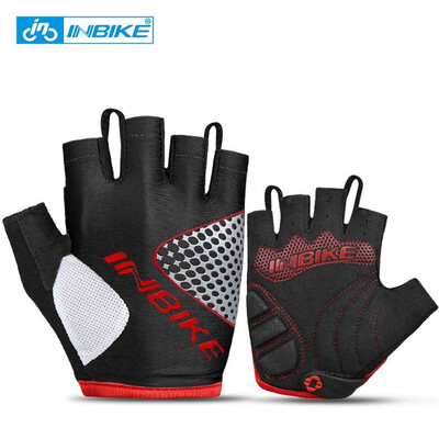 

INBIKE Half Finger Cycling Gloves Anti Slip Breathable Motorcycle MTB Road Bike Gloves Summer Men Women Sports Bicycle Gloves