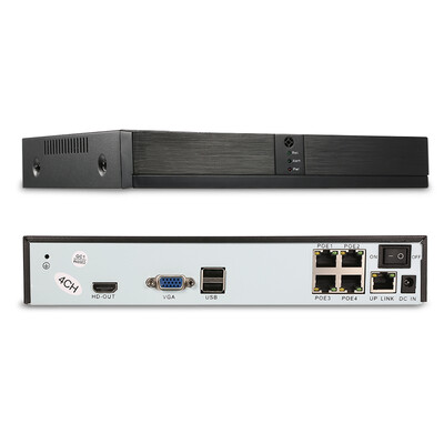 

4CH Channel Full HD 1080P POE NVR Network Video Recorder Support Onvif P2P AndroidiOS APP Motion Detection for CCTV Security Surv