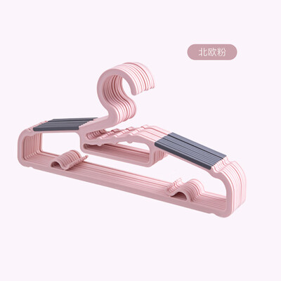 

Court good hangers wet&dry clothes drying racks multi-functional anti-skid clothes props 10 Pack TH4105