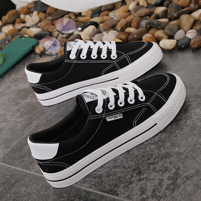 

2018 new ins wild student Korean version of the Harajuku autumn fire canvas shoes