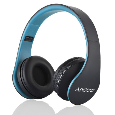 

Andoer LH-811 Stereo Bluetooth Headset 4 in 1 Multifunctional Wireless Stereo Bluetooth 41 EDR Headphone & Wired Earphone with