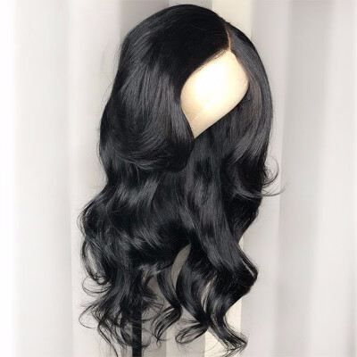 

Body Wave Lace Frontal Wig 130 Density Remy Virgin Hair Lace Front Human Hair Wig For Black Women Pre Plucked Free Shipping