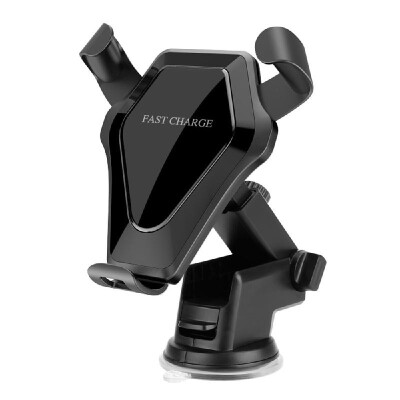 

Qi Standard Car Wireless Charger Stand Gravity Dashboard Windshield Car Mount Air Vent Phone Holder Cradle Suction Mount Fast Wire