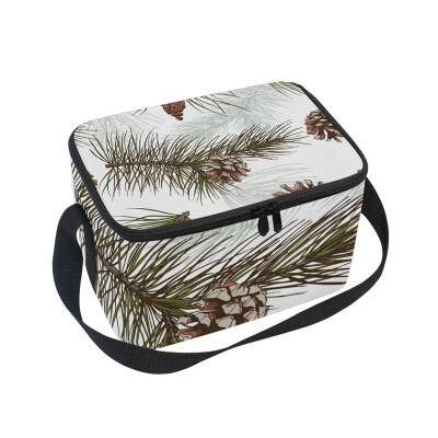 

ALAZA Lunch Box Insulated Pineal Fruit Pattern Lunch Bag Large Cooler Tote Bag for Men Women