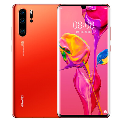 

Huawei HUAWEI P30 Pro ultra-sensitive Leica four photos 10 times hybrid zoom Kirin 980 chip screen fingerprint 8GB512GB red tea orange Netcom version dual 4G mobile phone