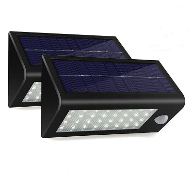 

NeillieN LED Solar Powered PIR Motion Sensor Light Rechargeable Waterproof Outdoor Solar Wall Porch Garden Street Light