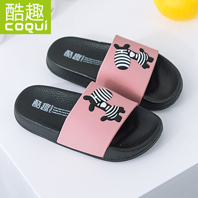 

Cool Coqui childrens home bathroom light soft soft non-slip bathing casual sandals&slippers childrens watermelon powder 190 CQ6127