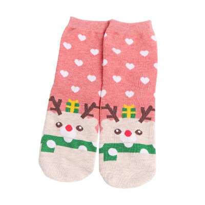 

Autumn Winter Warming Breathable Christmas Santa Claus Deer Bear Snowman Adult Cotton Cartoon Socks