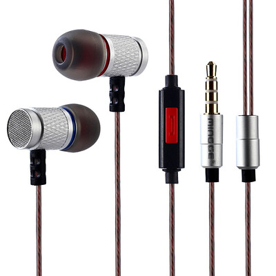 

Famous M600 In-Ear Headphones Metal Subwoofer Headphones Mobile Music MP3 Subwoofer Explosion Headphones