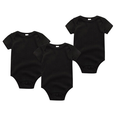 

3PCSLot Baby Boy Clothes 0-12M Newborn Cotton Baby Girls Clothes Rompers Babywear Bodysuits Clothing Sets For Babies