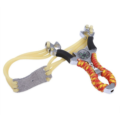 

Aluminum Alloy Slingshot Sling Shot Catapult Camouflage Bow Outdoor Hunting Camping Travel Kits