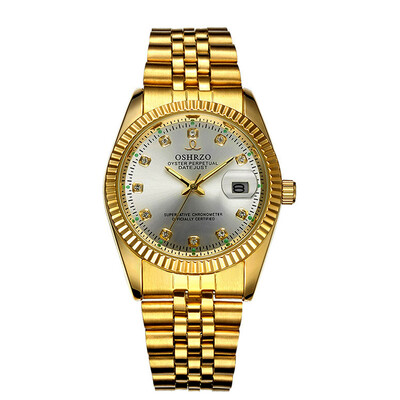 

Men Luxury Beautiful Sparkle Diamond Noctilucent Military Watch