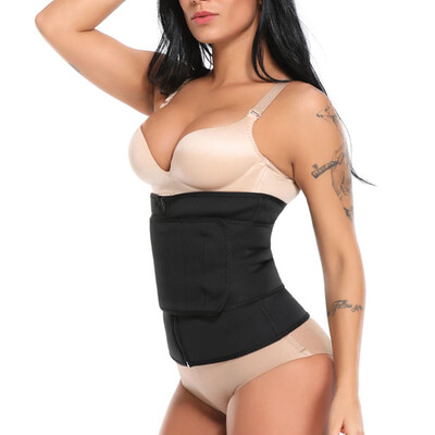 

SLIMBELLE Slim Fit Waist Training Belt Sweat Trimmer Adjustable Tummy Control Weight Loss