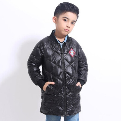 

Childrens clothing boy down jacket winter 2018 new childrens jacket long section big childrens winter down jacket