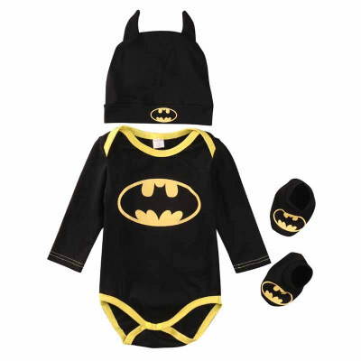 

Infant Baby Kids Boys Batman Superhero Bodysuit Romper Overall Playsuit Outfits