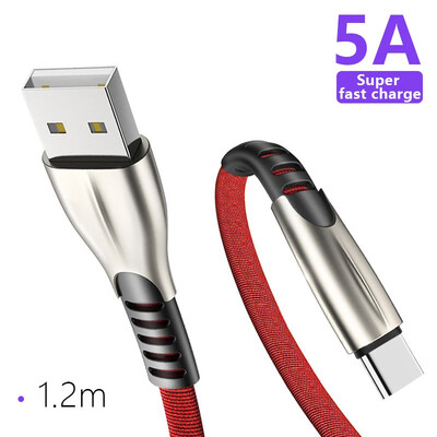 

USB C Super Charging Cable for Huawei P20 Pro12m COOYA Huawei 5A Supercharge USB Type C Charger Cable Super Fast Charging for