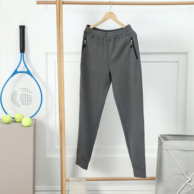 

Beijing made mens sports running pants trousers gray L