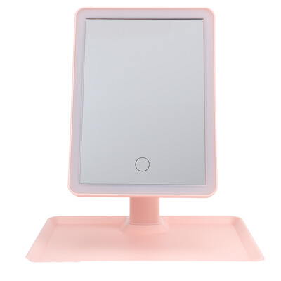 

Rotation Intelligent LED Light Makeup Mirror with Rectangular Stand