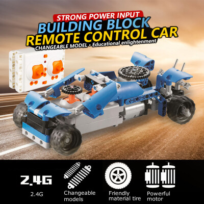 

SDL 2017A-26 24GHz 116 2WD Building Block High Speed RC Car DIY Version for Kids Beginners