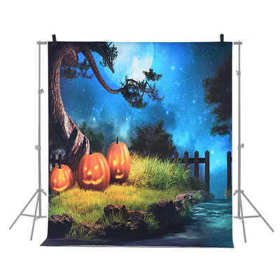 

69 5ft21 15m Halloween Backdrop Photography Background Decoration Pumpkin Pattern for DSLR Camera Photo Studio