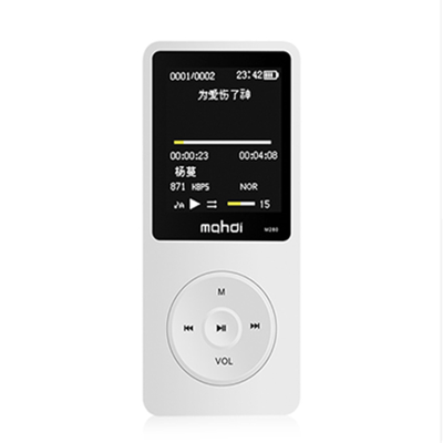 

Mahdi 8GB Sports MP3 Player Portable HIFI Lossless Audio Speaker FM Video Radio Recorder Pen 18 inch Screen MP3 Music Player