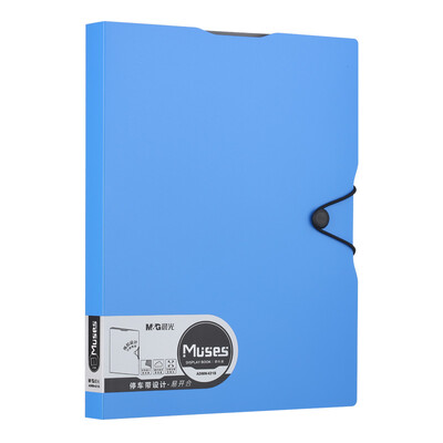 

Morning Light &G Muses Series A440 Page Blue Information Booklet Folders Single Pack ADMN4218