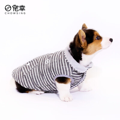 

Pets CHOWSING Dog clothes Teddy clothes Pet clothes Double-sided vest  code Dog clothes Small dogs