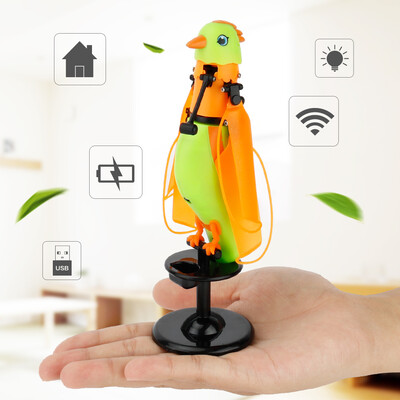 

CX-51 Hand Sense RC Drone LED Lights Voice Parrot Cute Birdie Induction Bird Aircraft Toy Kids Gift
