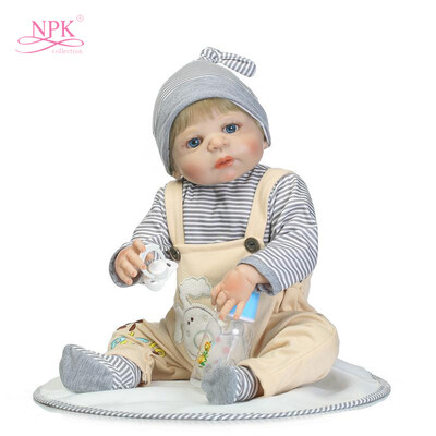 

22in Reborn Baby Rebirth Doll Kids Gift Cloth Material Body