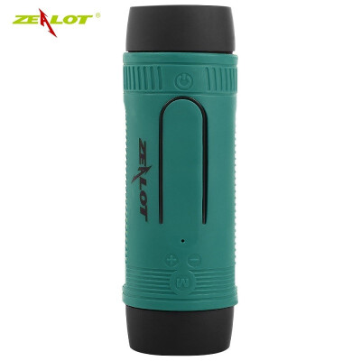 

Zealot S1 Portable Rechargeable Bluetooth Power Bank Speaker with LED Light for Outdoor Sport Bicycle Mounting Bracket